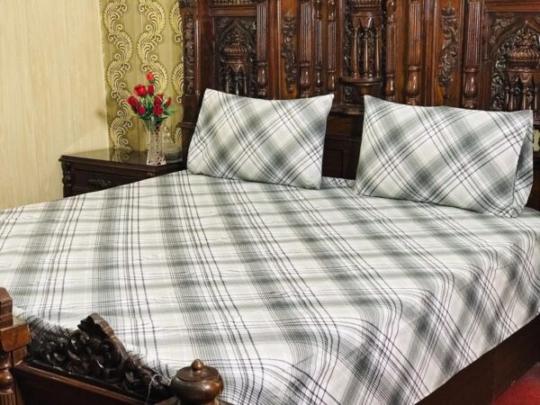 Printed Bed Sheet Set Smokey Shadow