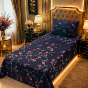 Cotton Mix Single Bed Sheet Set