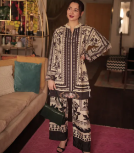 Stylish Era Stitched New Arrival Trendy Digital Print Hania 2pc Dress For Women and Young Girls