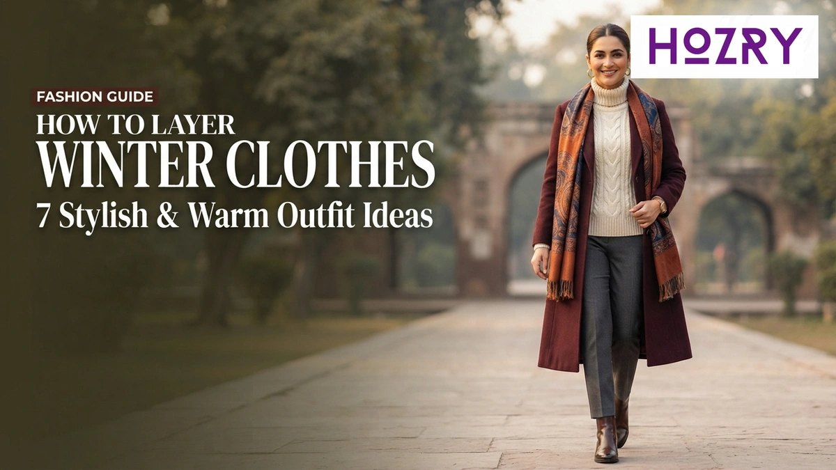How to Layer Winter Clothes for Women in Pakistan: 7 Stylish and Warm Outfit Ideas