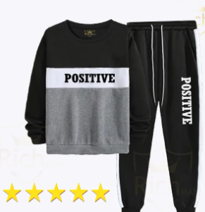 HOZRY Winter Tracksuit – Stylish 2-Piece Set for Winter