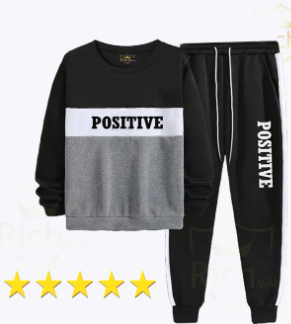 HOZRY Winter Tracksuit – Stylish 2-Piece Set for Winter