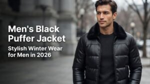 Men’s Black Puffer Jacket: Stylish Winter Wear for Men in 2026
